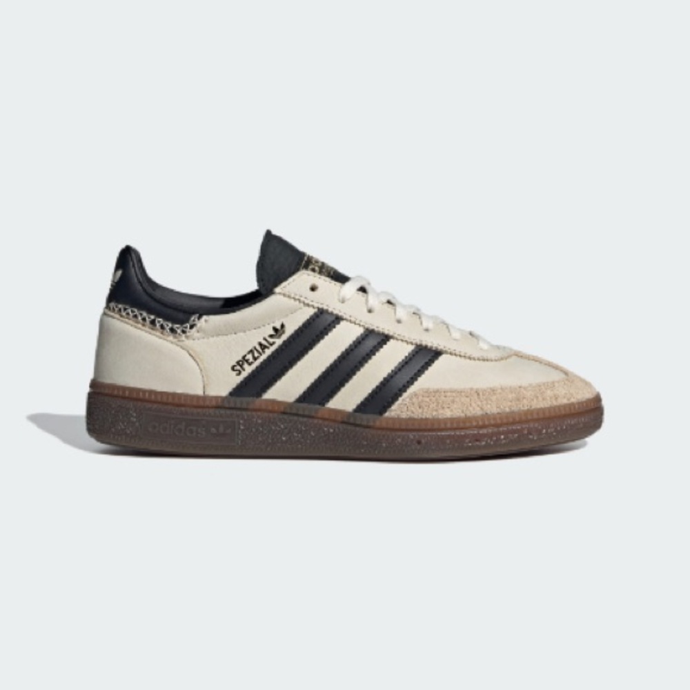 Adidas Spezial Beige and Black Sneakers